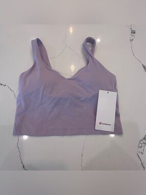 Lululemon Align Tank Top Light Support, A/B Cup, Lilac Play Size 6 NWT